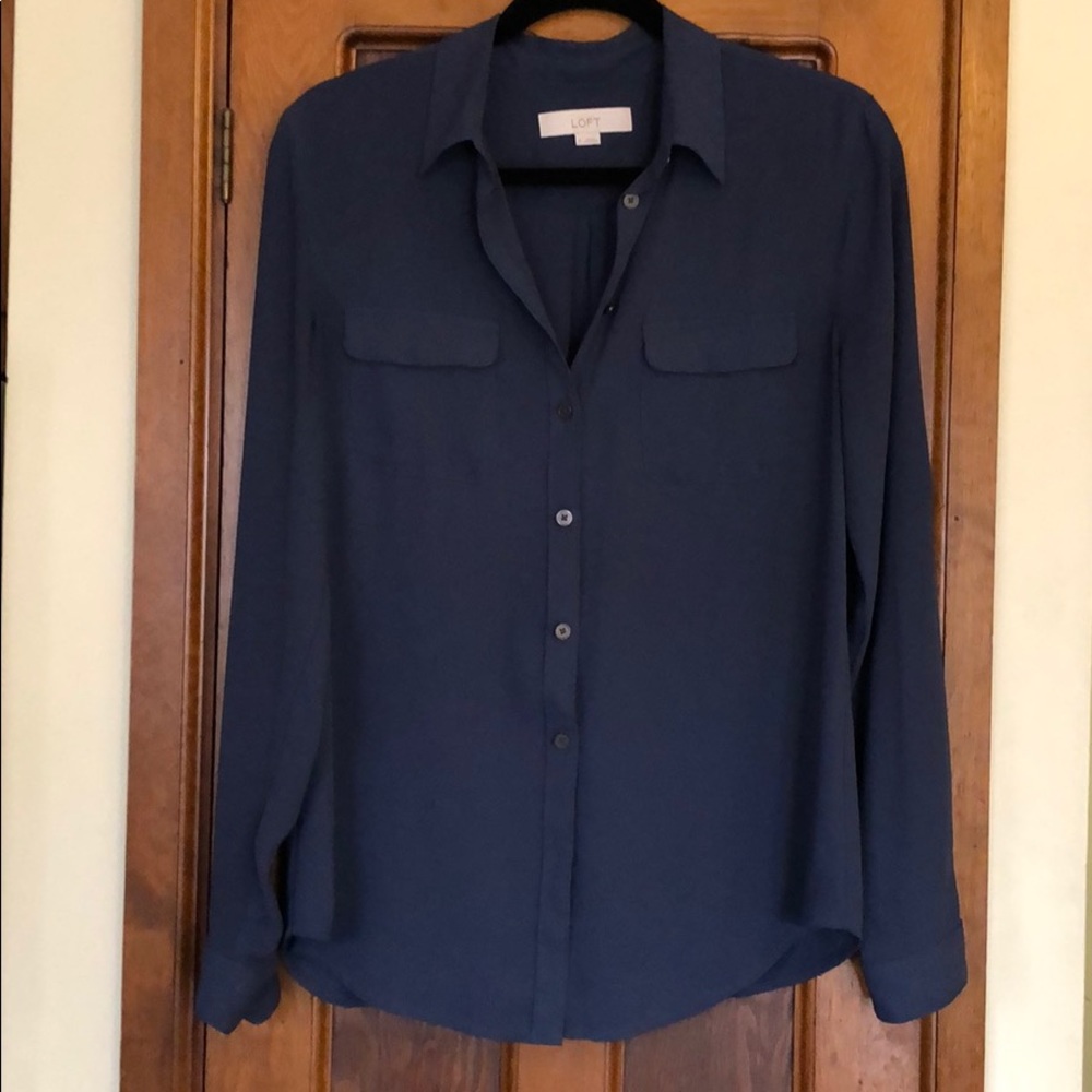 Navy Utility Blouse